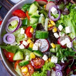 Kleiner gemischter Salat