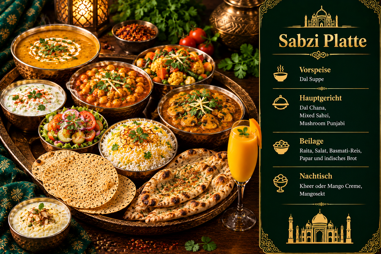 Sabzi Platte