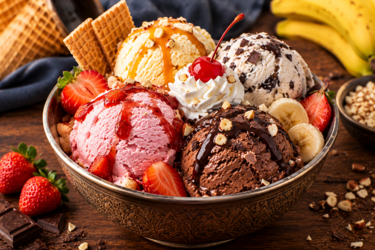 Gemischtes Eis